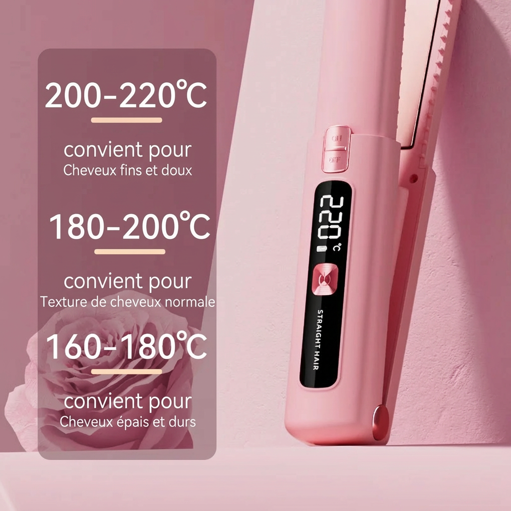 LISSIA Mini Lisseur Boucleur